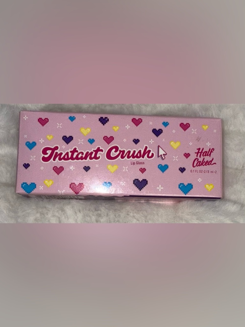 NIB Half Caked Instant Crush Lip Gloss